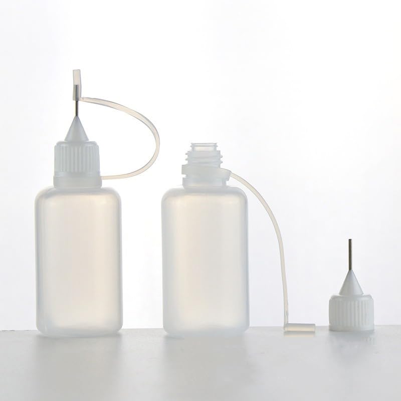 Amazon | ドロッパーボトル 30ml ニードルボトル 針付き スポイト